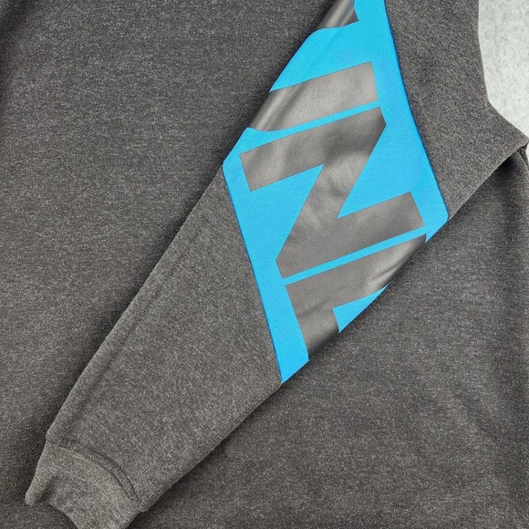 Ecko Unltd. Pullover Hoodie Men's Large L Charcoal Blue Rhino Streetwear - Picture 9 of 13